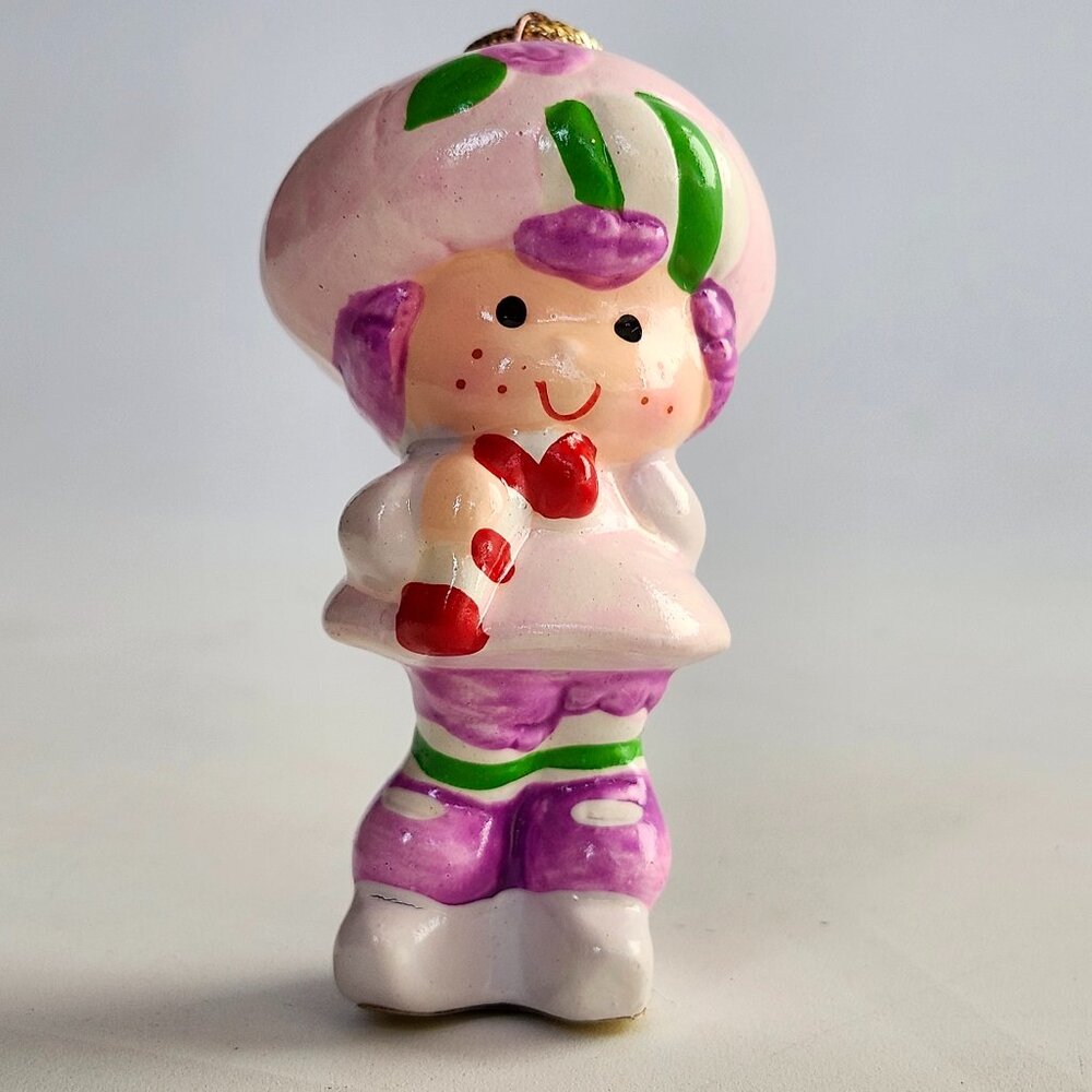 Vintage American Greetings Corp. Raspberry Tart Christmas Ornament 1980s